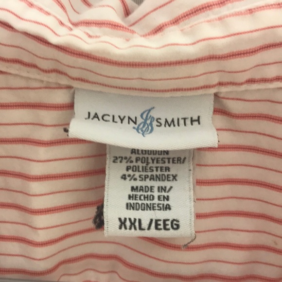 3/30 Jaclyn Smith button up blouse - Picture 2 of 4